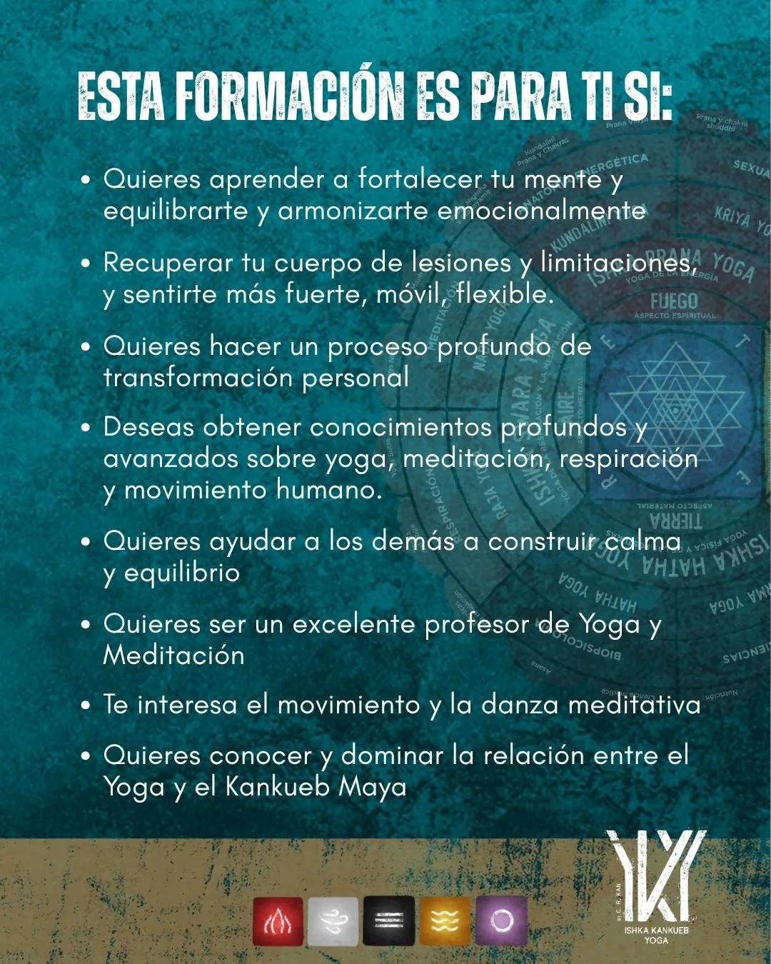 IKY 260: esta formación es para ti si…